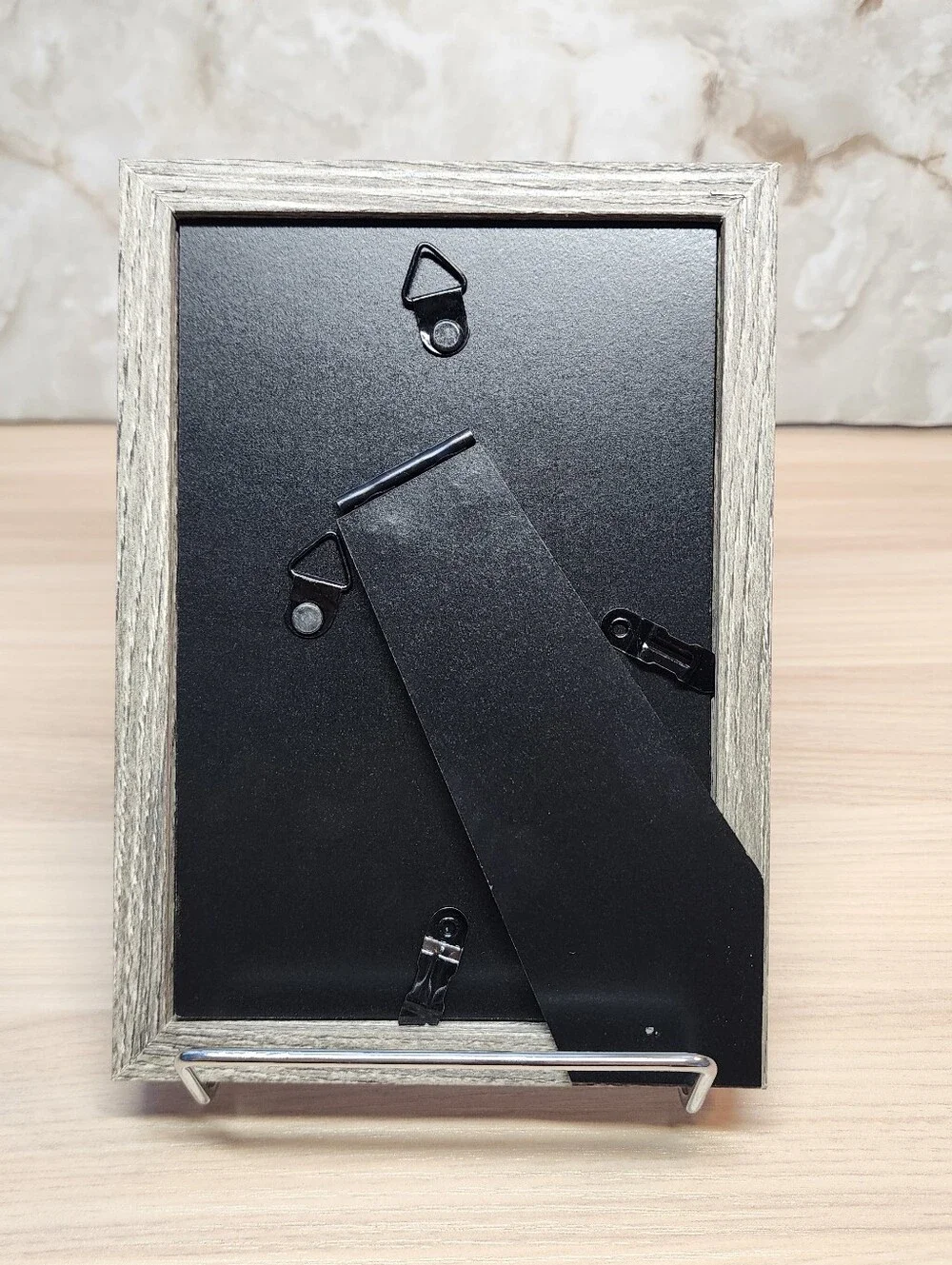 Rustic Gray Wood Picture Frame